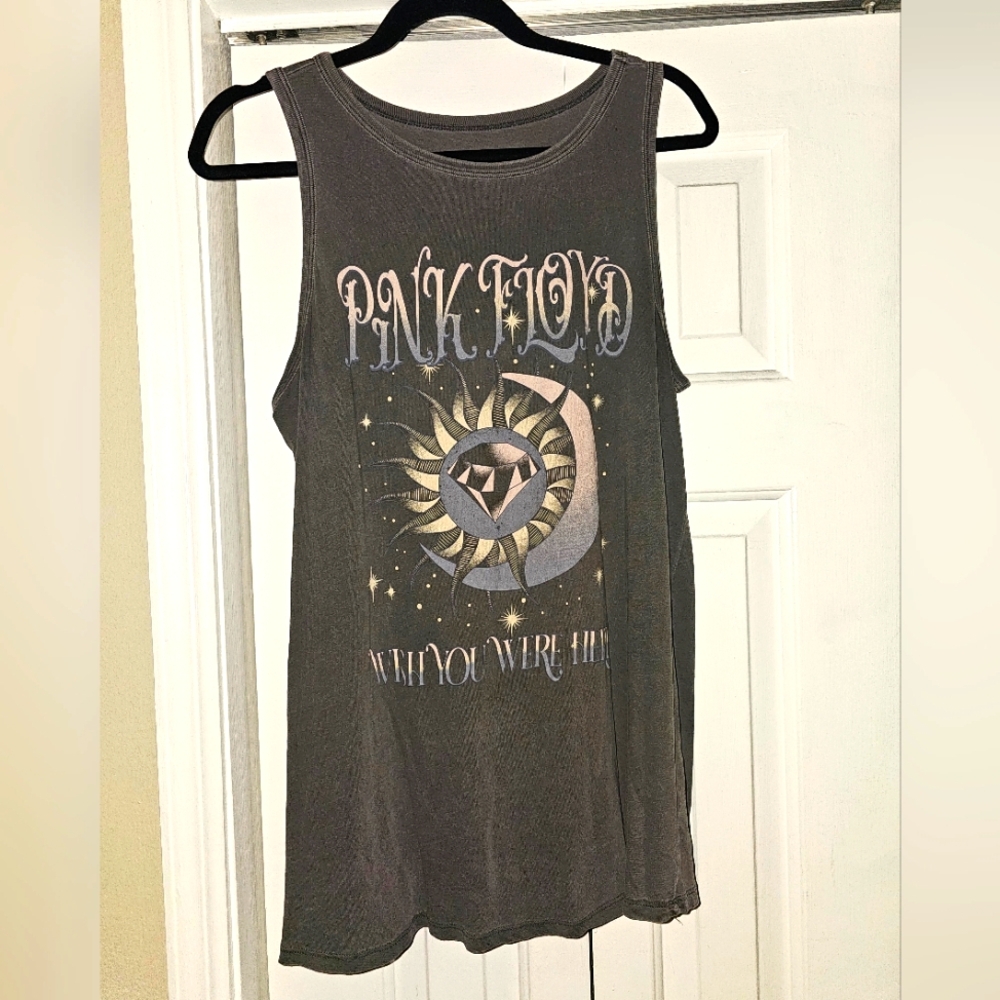 Torrid Gray Pink Floyd Graphic Tank